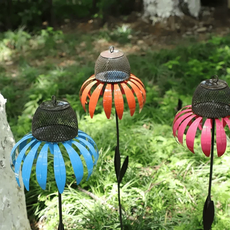 FloraNest Vogelvoederhuis | Geniet van gratis Kegelbloemen voor een kleurrijke tuin
