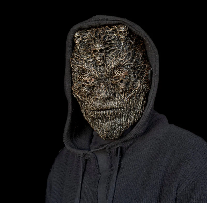 Premium schedelkunstmasker