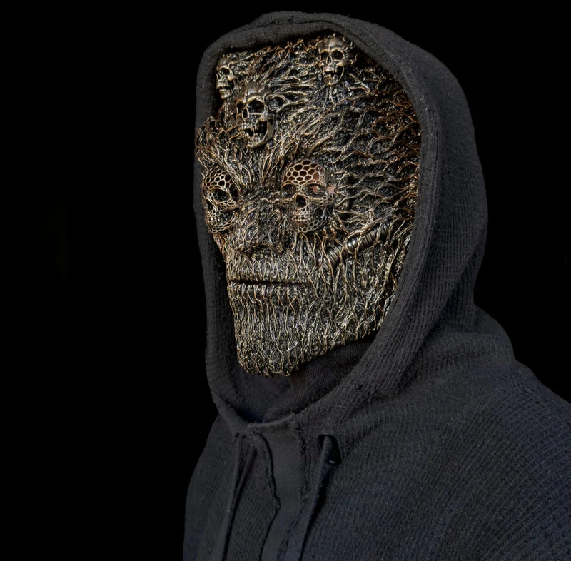 Premium schedelkunstmasker
