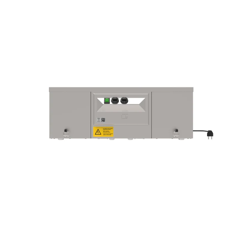 Rieber Tisch-Bain-Marie 2x1/1 mit Ablasshahn