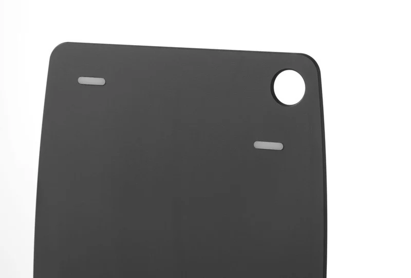 HENDI Holzfaser-Schneidbrett – Schwarz – 370 × 275 × H 6 mm