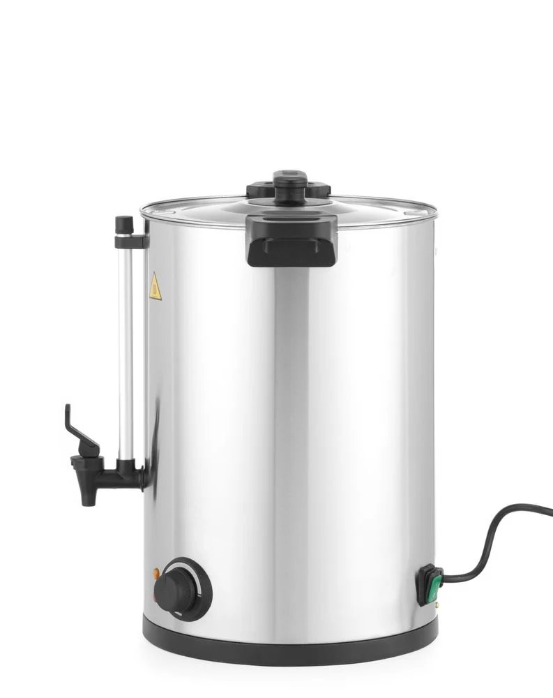 HENDI Heißgetränkespender einwandig – 20 l – 230 V / 2500 W – ≈ 130 Tassen in 42 Min – 415 × 382 × H 480 mm