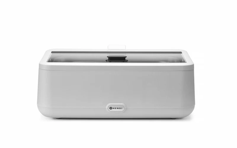 HENDI Chafing Dish UNIQ – GN 1 / 1 – 230 V / 700 W – designed by Robert Bronwasser – Weiß – 607 × 402 × H 245 mm