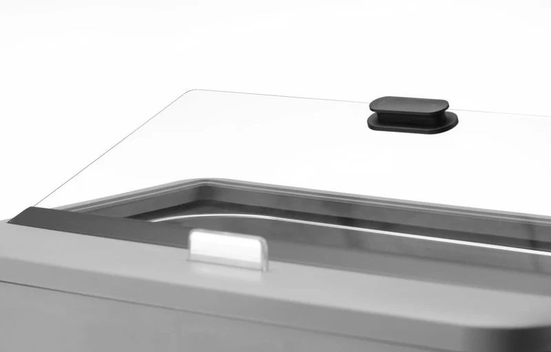 HENDI Chafing Dish UNIQ – GN 1 / 1 – 230 V / 700 W – designed by Robert Bronwasser – Weiß – 607 × 402 × H 245 mm