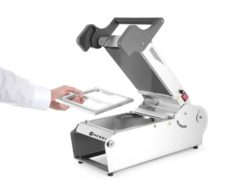 HENDI Schalenversiegelungsmaschine Supreme – 230 V / 700 W – 247 × 637 × H 258 mm