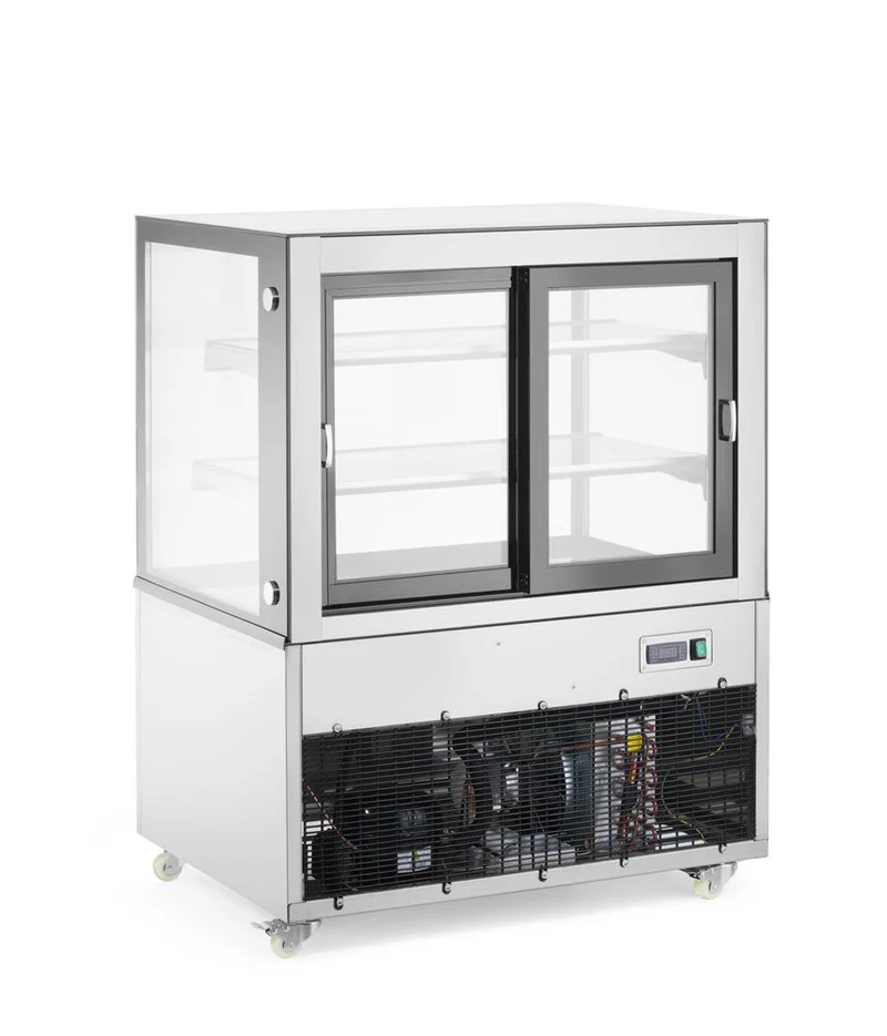 Arktic Kühlvitrine mit 2 Regalen – 230 V / 480 W – 677 × 994 × H 1230 mm