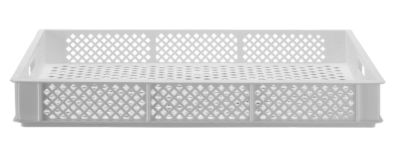 HENDI Trockenbox für Teigwaren – Rechteckig – Weiß – 600 × 400 × H 70 mm