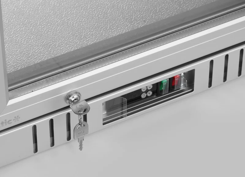Arktic Barkühlschränke mit 1 Tür – 75 l – 230 V / 175 W – Silber – 500 × 530 × H 870 mm