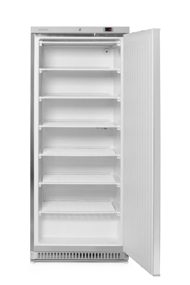 Arktic Gefrierschrank in Edelstahlgehäuse Budget Line – 455 l – 230 V / 350 W – 744 × 775 × H 1900 mm