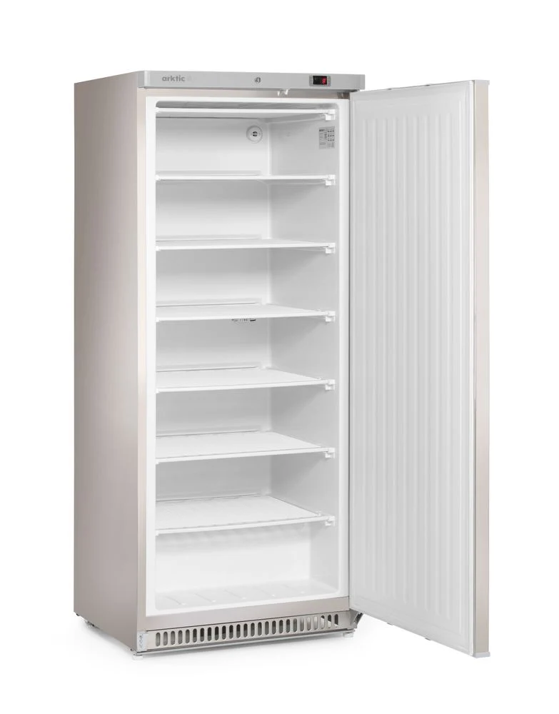Arktic Gefrierschrank in Edelstahlgehäuse Budget Line – 455 l – 230 V / 350 W – 744 × 775 × H 1900 mm