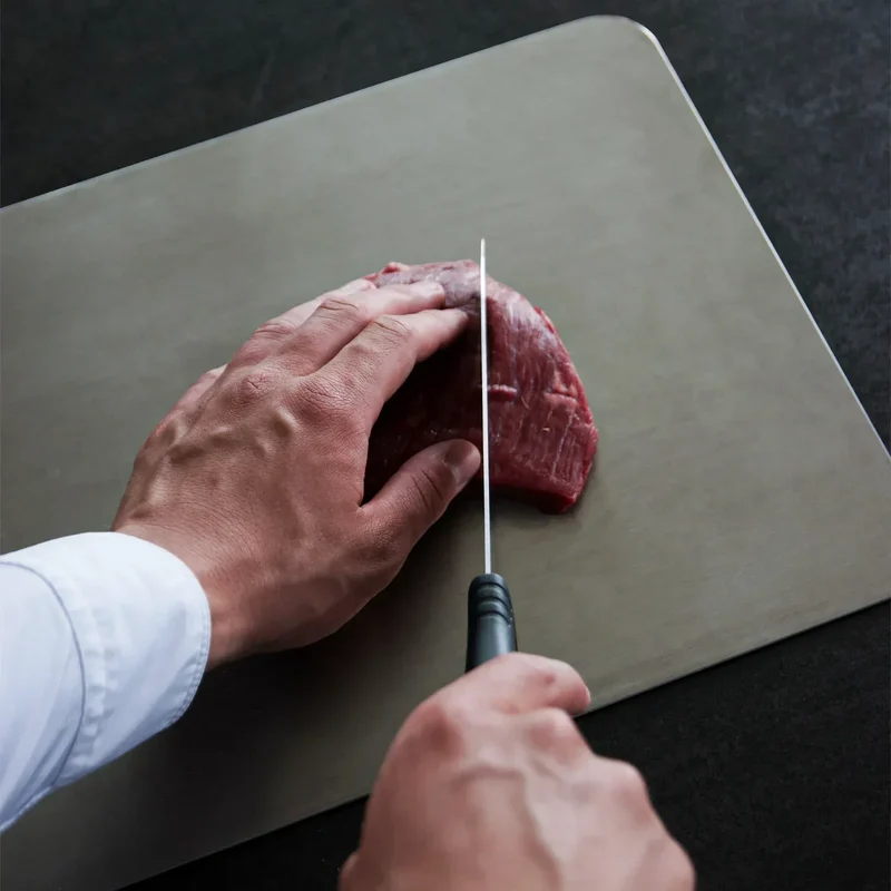 Titanium Snijplank – Antibacterieel, Niet-Toxisch, BPA-Vrij Keuken Essentieel, Mesvriendelijk Ontwerp voor Veilige Voedselbereiding