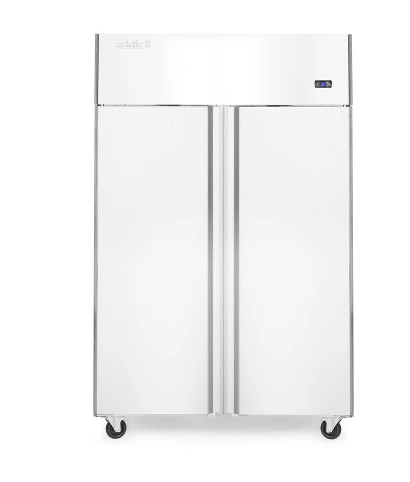 Arktic Kühlschrank zweitürig 900 L – Profi Line – 620 l – 230 V / 450 W – 745 × 1200 × H 1945 mm
