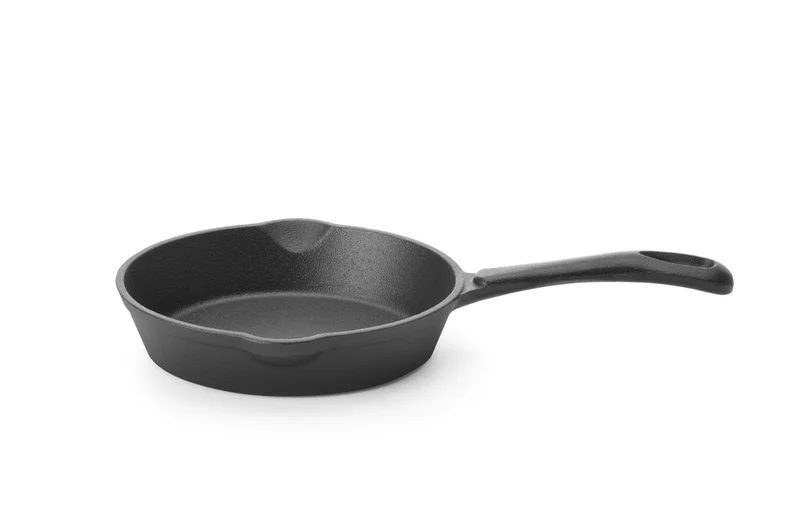 HENDI Gusseisenpfanne – Schwarz – Ø 165 × H 35 mm