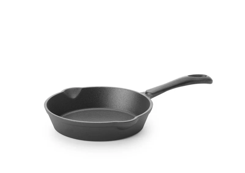 HENDI Gusseisenpfanne – Schwarz – Ø 165 × H 35 mm
