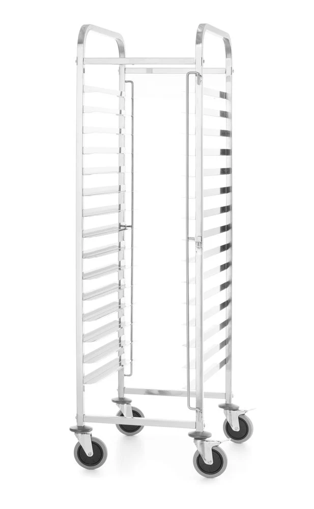 HENDI Regalwagen – Kitchen Line – Silber – 470 × 620 × H 1735 mm