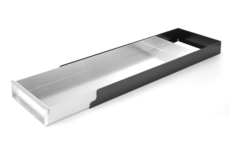 HENDI Backblech mit abnehmbarer Seitenwand – 580 × 200 × H 50 mm