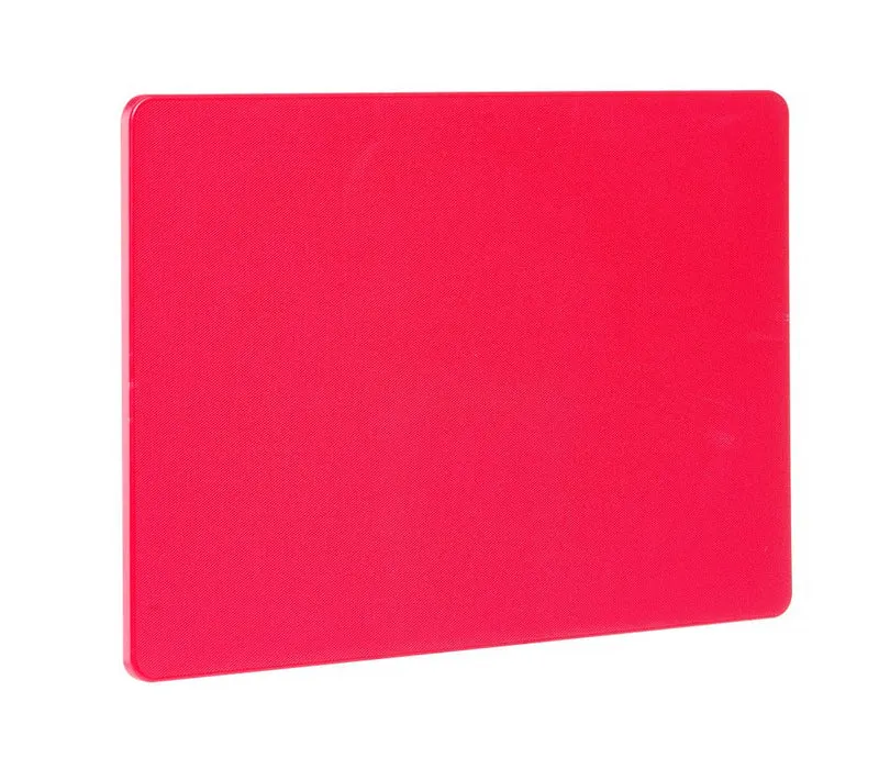 HENDI Schneidbrett HACCP GN 1 / 1 – Rot – 530 × 325 mm