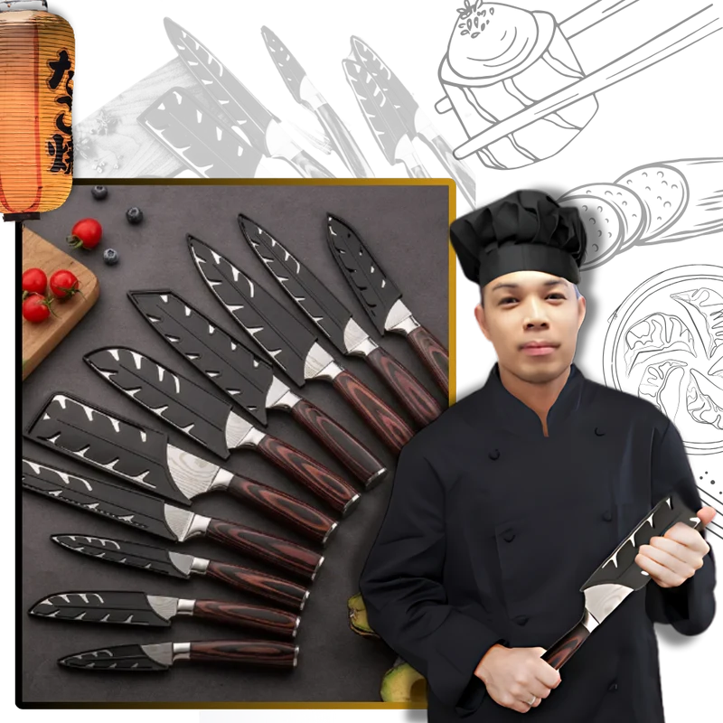 Pakka Hout Japanse Mes