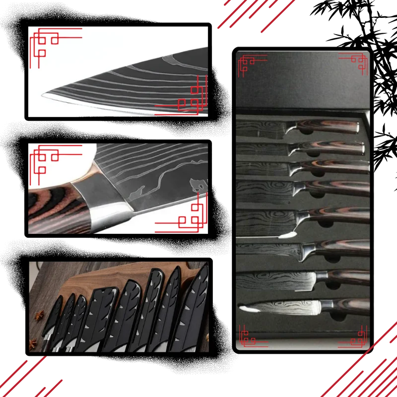 Pakka Hout Japanse Mes