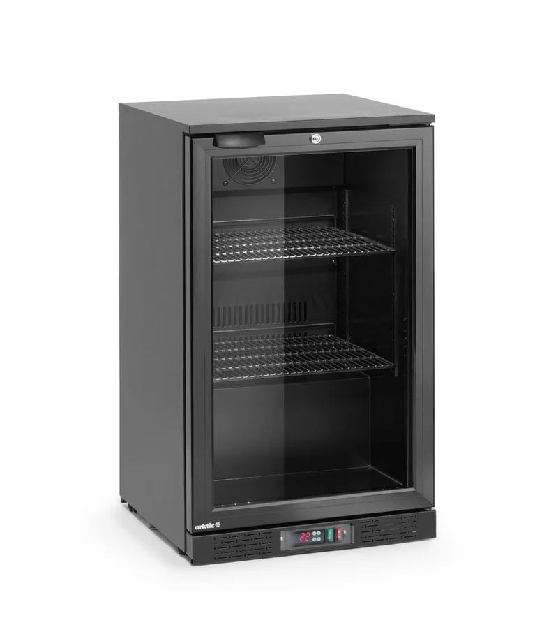 Arktic Kühlschrank hinten mit einer Tür – 86 l – 230 V / 120 W – Schwarz – 500 × 530 × H 870 mm