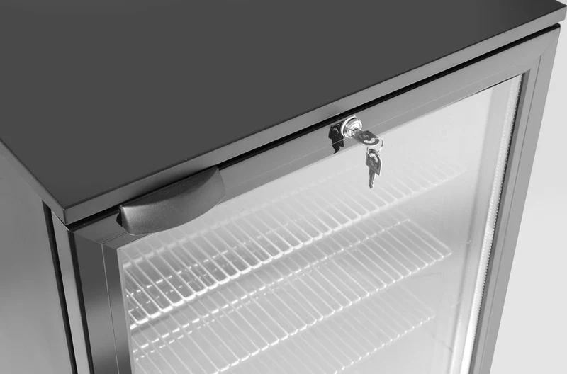 Arktic Kühlschrank hinten mit einer Tür – 86 l – 230 V / 120 W – Schwarz – 500 × 530 × H 870 mm