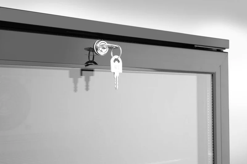 Arktic Kühlschrank hinten mit einer Tür – 86 l – 230 V / 120 W – Schwarz – 500 × 530 × H 870 mm