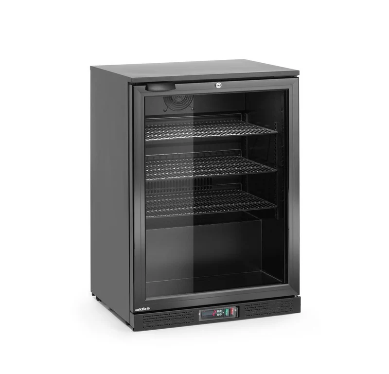 Arktic Bar-Kühlschrank eintürig – 105 l – 230 V / 120 W – Schwarz – 600 × 530 × H 870 mm