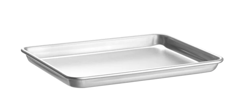 HENDI Backblech – Rechteckig – Silber – 330 × 242 × H 26 mm