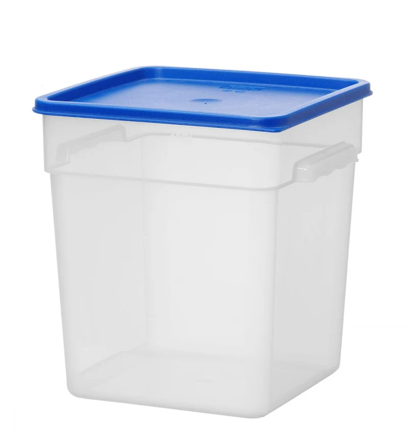 HENDI Lebensmittelbehälter mit Skala – 17,2 l – 290 × 290 × H 320 mm