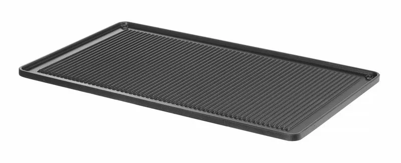 HENDI Grillplatte, gerippt CONVECTOMAT GRILLPLATE – GN 1 / 1 – 530 × 325 × H 15 mm