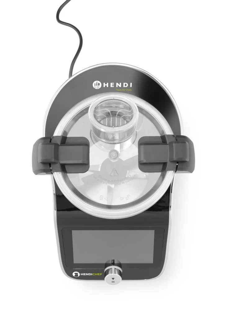 HENDI Multifunktions-Küchenmaschine HENDICHEF, weiß – 3 l – 230 V / 1400 W – 210 × 380 × H 320 mm