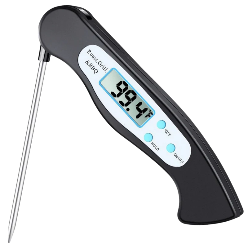 Vouwbare Instant Read Digitale Voedselthermometer