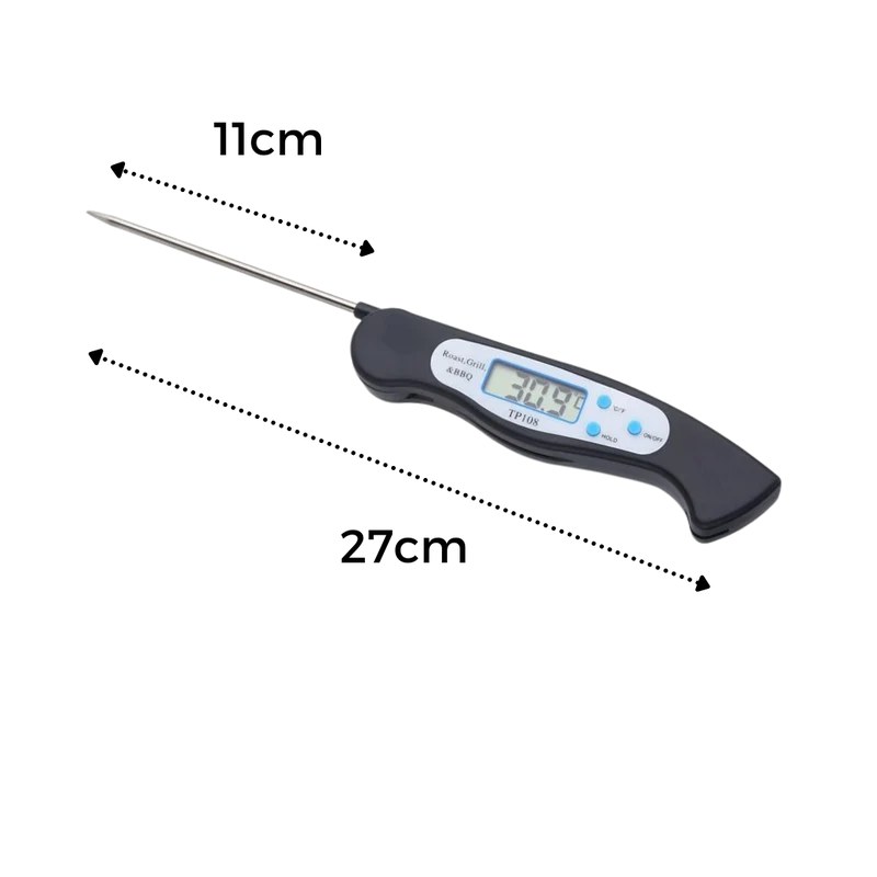 Vouwbare Instant Read Digitale Voedselthermometer