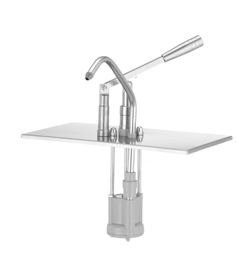 HENDI Deckel mit Spender für GN-Behälter, aus rostfreiem Stahl – GN 1 / 3 – Silber – 352 × 180 mm