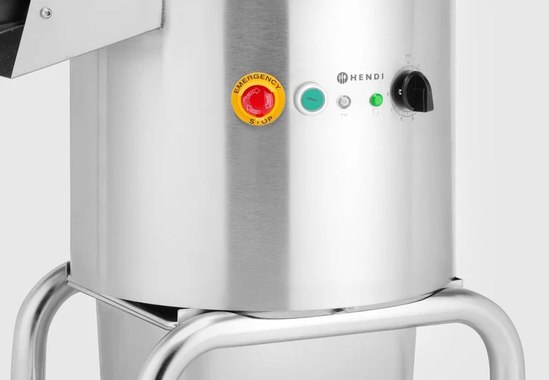 HENDI Kartoffelschäler, 18 kg – Kitchen Line – 230 V / 1100 W – 622 × 540 × H 997 mm