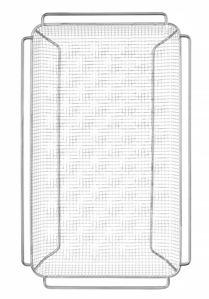 HENDI Pommes frites Ofenkorb, gewellt CONVECTOMAT FRY – GN 1 / 1 – 530 × 325 × H 40 mm