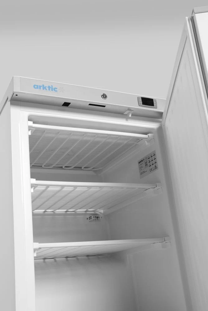 Arktic Gefrierschrank in weiß lackiertem Stahlgehäuse – Budget Line – 100 l – 230 V / 130 W – 637 × 600 × H 835 mm