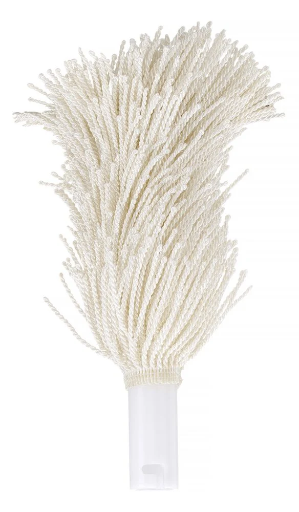 HENDI Bürsten für Glaspolierer – 2 Stück – Groß – Weiß – 235 × 55 mm