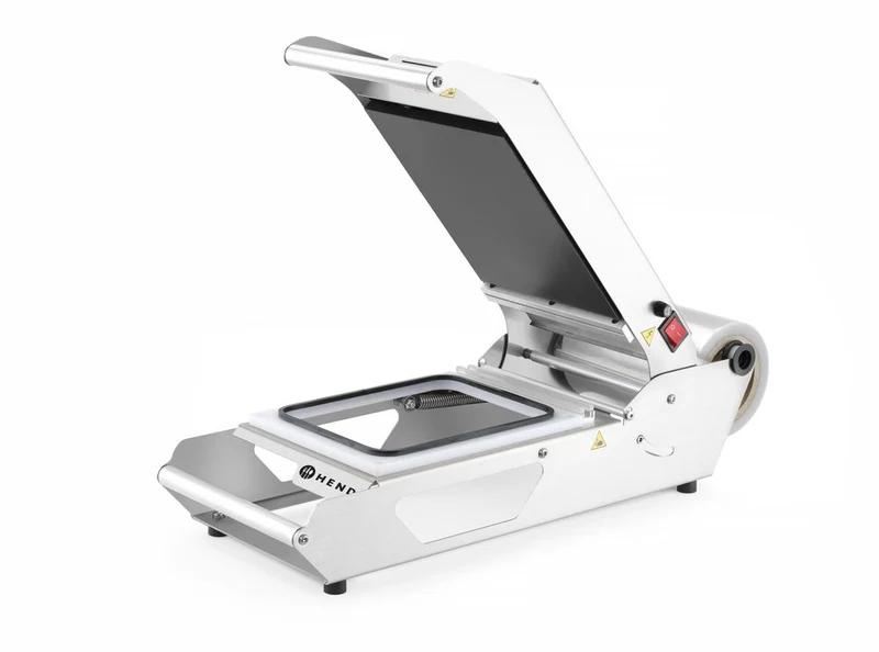 HENDI Schalenversiegelungsmaschine Compact – 230 V / 700 W – 582 × 285 × H 185 mm