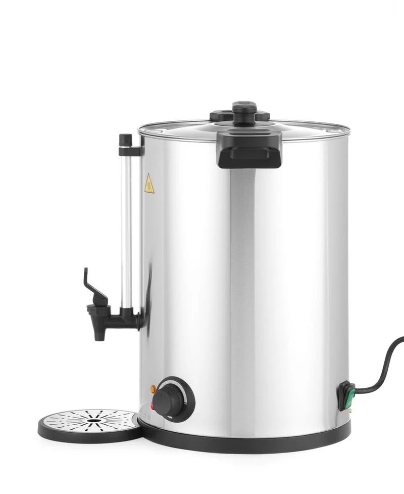 HENDI Heißgetränkespender doppelwandig – 18 l – 230 V / 2500 W – ≈ 120 Tassen in 37 Min – 415 × 382 × H 480 mm