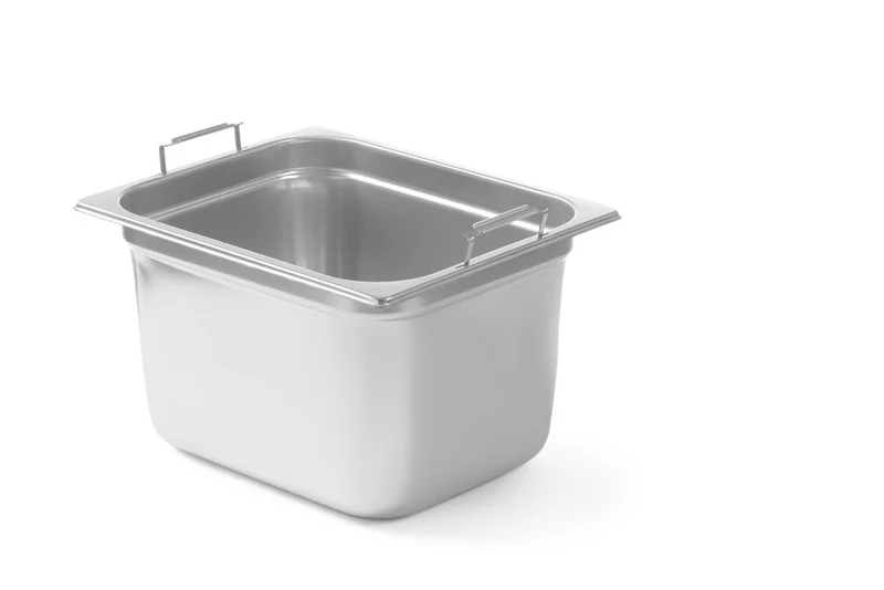 HENDI GN-Behälter mit einklappbaren Griffen – GN 1 / 2 – 12,5 l