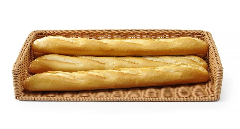 HENDI Brot-Displaykorb – Rechteckig – 595 × 395 × H 105 mm