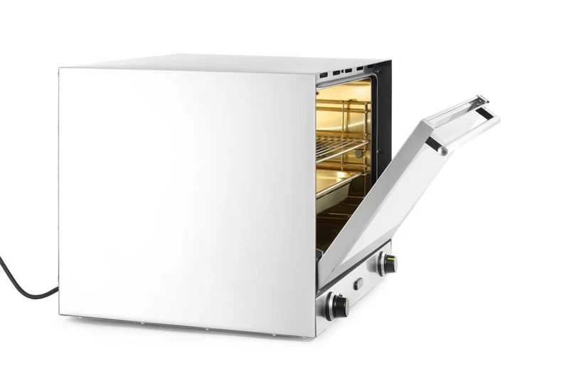 HENDI Konvektionsofen mit Luftbefeuchtung H100S – GN 1 / 1 – 230 V / 3500 W – 699 × 608 × H 550 mm