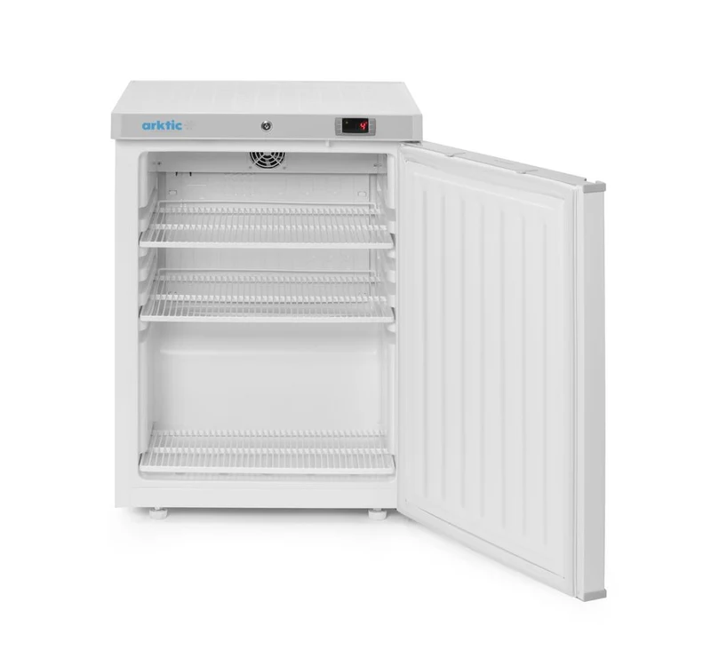 Arktic Budget Line Kühlschrank in weiß lackiertem Stahlgehäuse – 100 l – 230 V / 110 W – 637 × 600 × H 835 mm