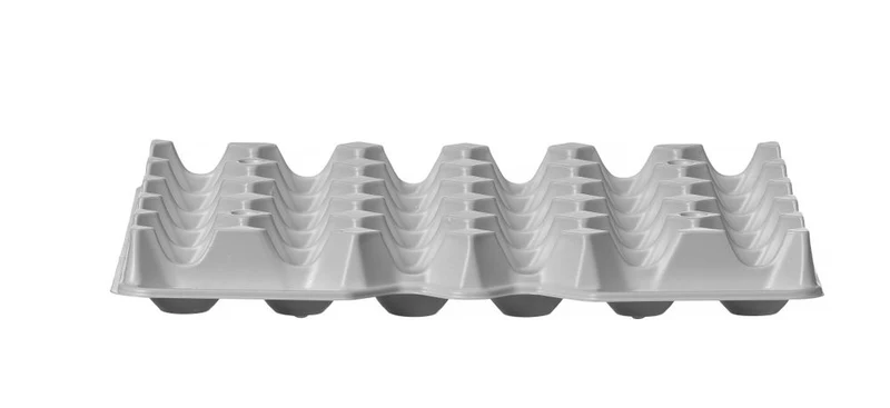 HENDI Set aus 4 Eierbehältereinsätzen für OVOBOX 120 – Rechteckig – 291 × 288 × H 41 mm