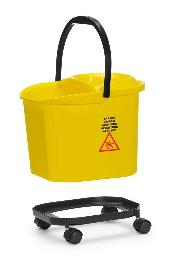 HENDI Wischeimer – 16 l – Gelb – 405 × 296 × H 340 mm