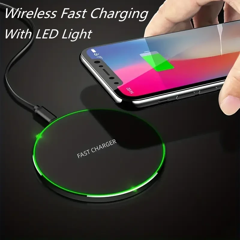 30W DRAADLOZE SNELLADER VOOR IPHONE & ANDERE APPARATEN | INDUCTIE OPLADER