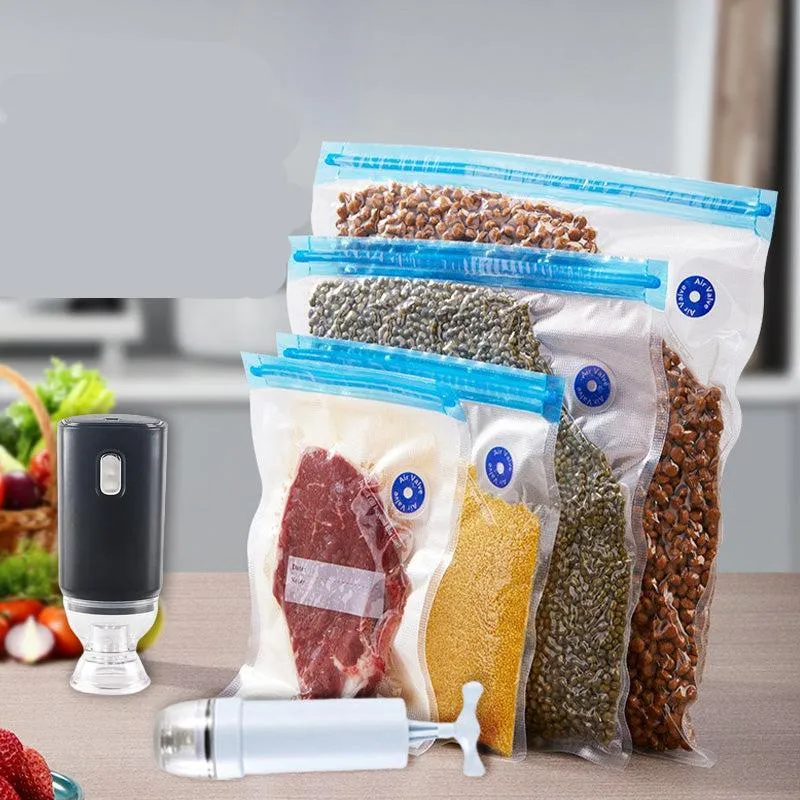 10 Herbruikbare Vacumeerzakken – FreshGuard
