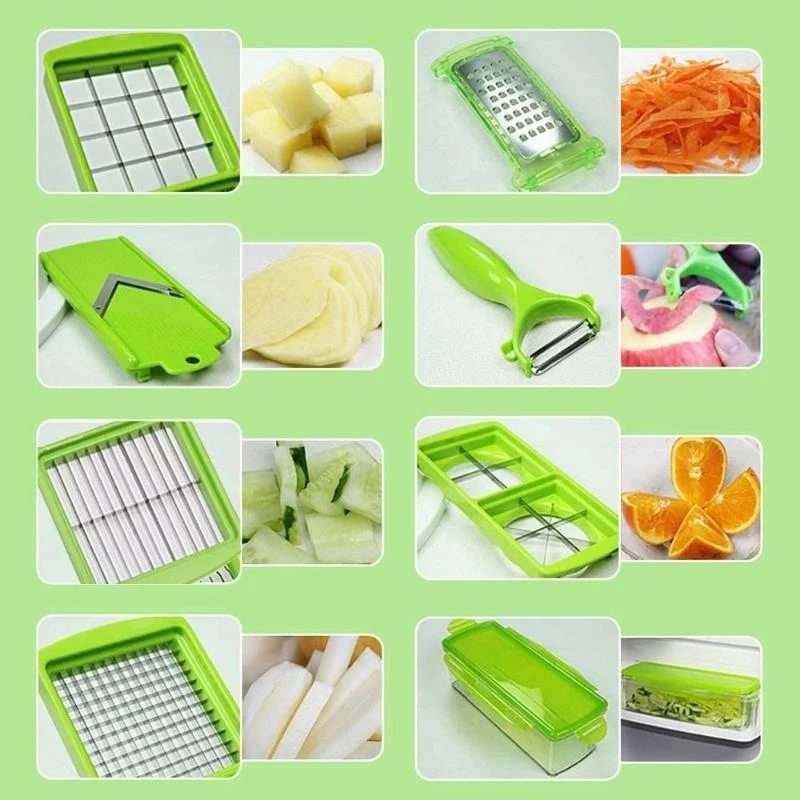 12-in-1 Multifunctionele Groentesnijder – SlicePro