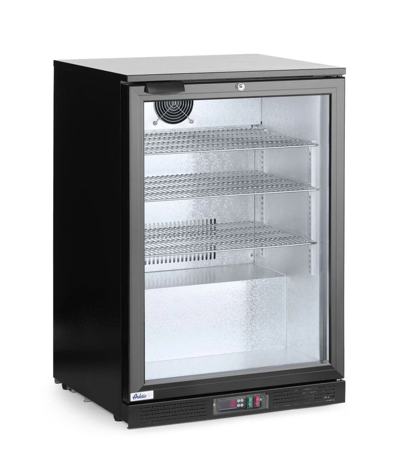 Arktic Bar-Kühlschrank eintürig – 105 l – 230 V / 123 W – Schwarz – 600 × 530 × H 865 mm